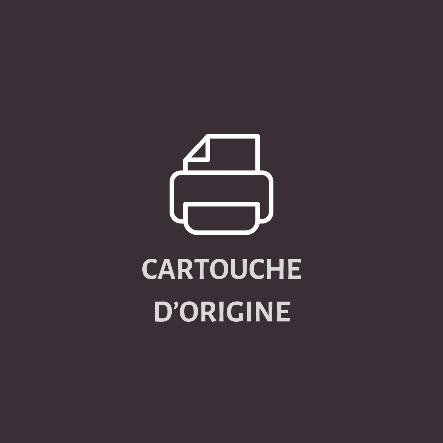 Cartouche d'origine