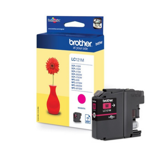 Brother LC 121 Magenta - Cartouche d'encre original