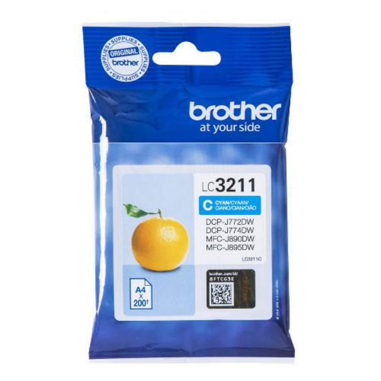 Brother LC 3211 Cyan - Cartouche d'encre original