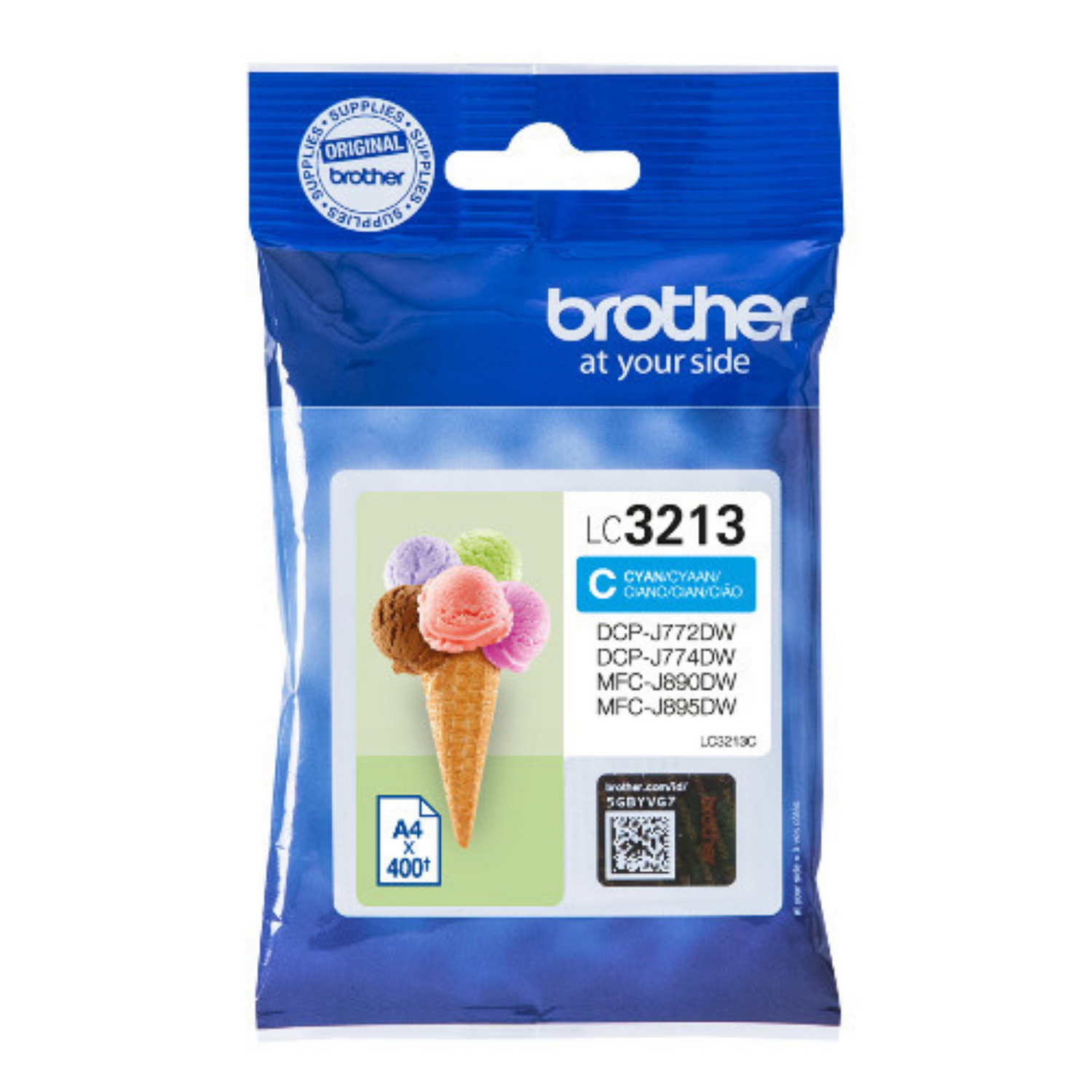 Brother LC 3213 Cyan - Cartouche d'encre original