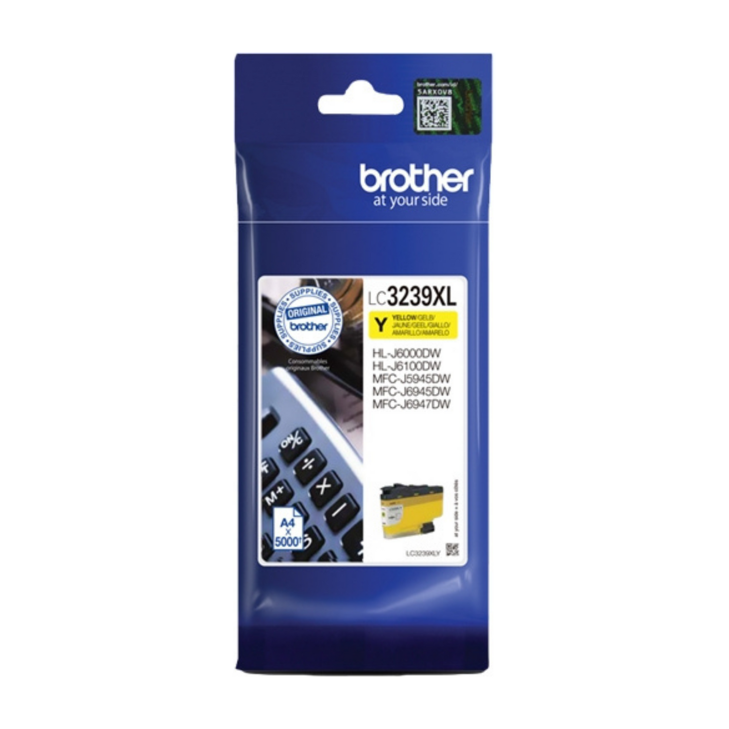 Brother LC 3239 XL Jaune - Cartouche d'encre original