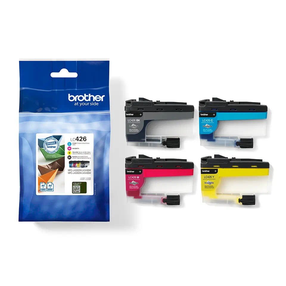 Brother LC 426 Pack Noir + Couleur - Cartouche d'encre original