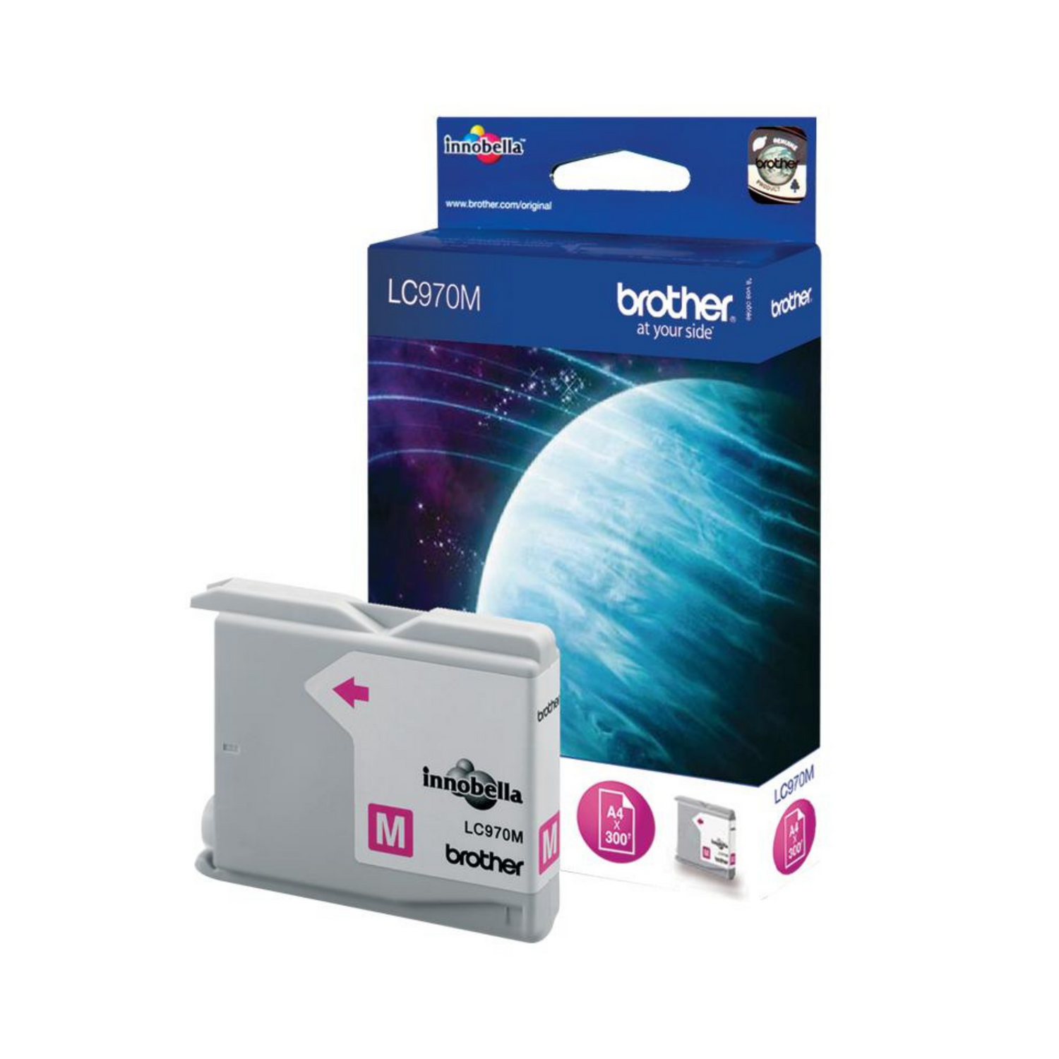 Brother LC 970 Magenta - Cartouche d'encre original