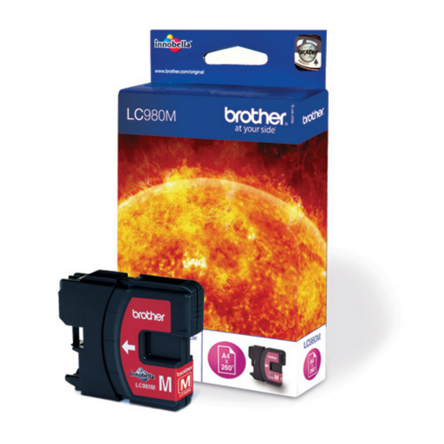 Brother LC 980 Magenta - Cartouche d'encre original