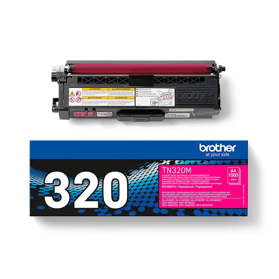 Brother TN 320 Magenta - Toner d'encre original