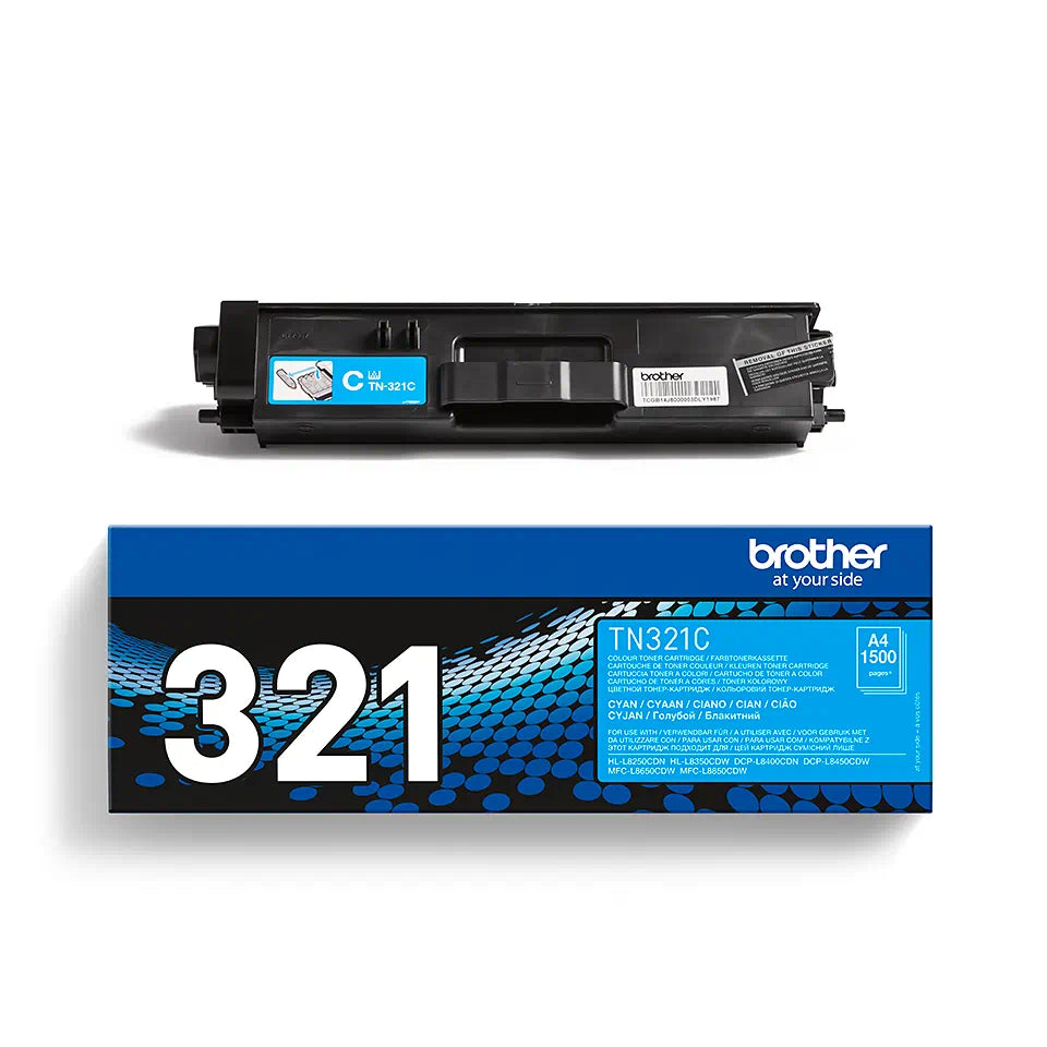 Brother TN 321 Cyan - Toner d'encre original