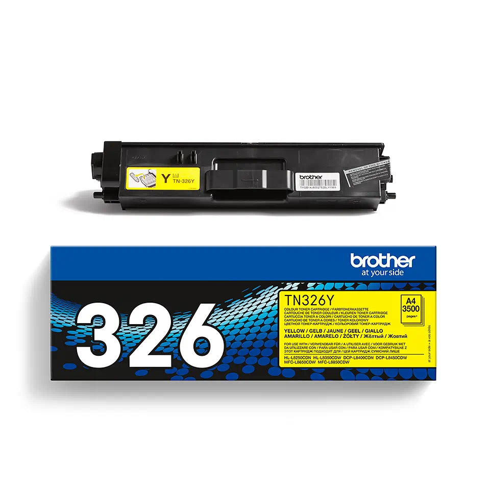 Brother TN 326 Jaune - Toner d'encre original