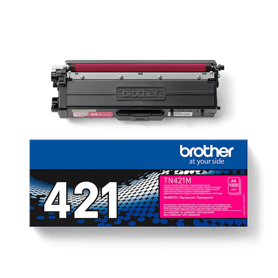 Brother TN 421 Magenta - Toner d'encre original