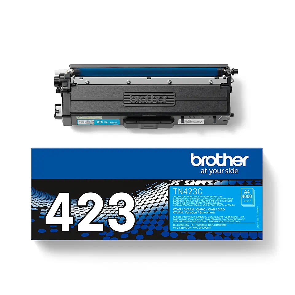 Brother TN 423 Cyan - Toner d'encre original