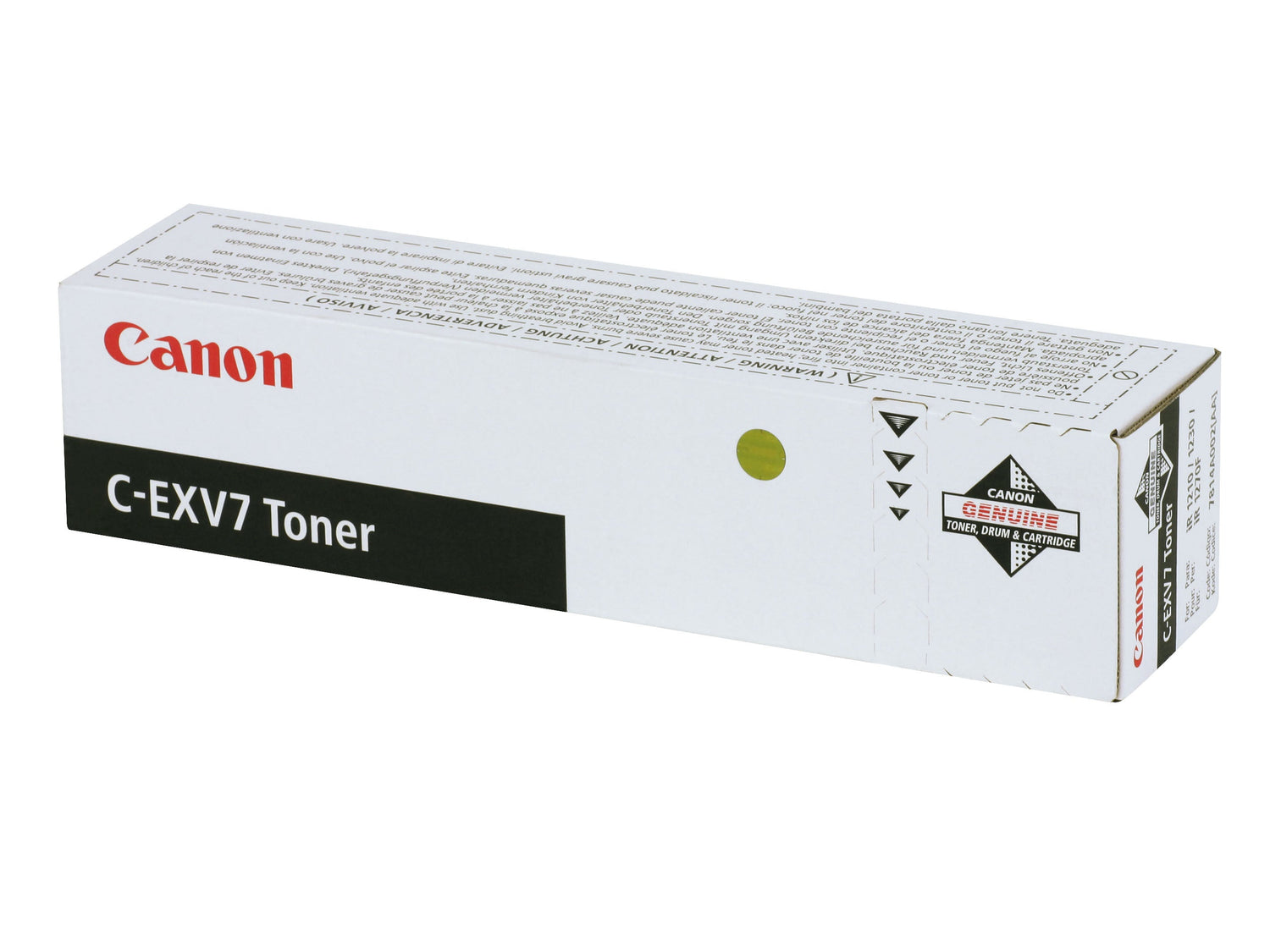 Canon C-EXV 7 Noir (7814A002) - Toner d'encre original