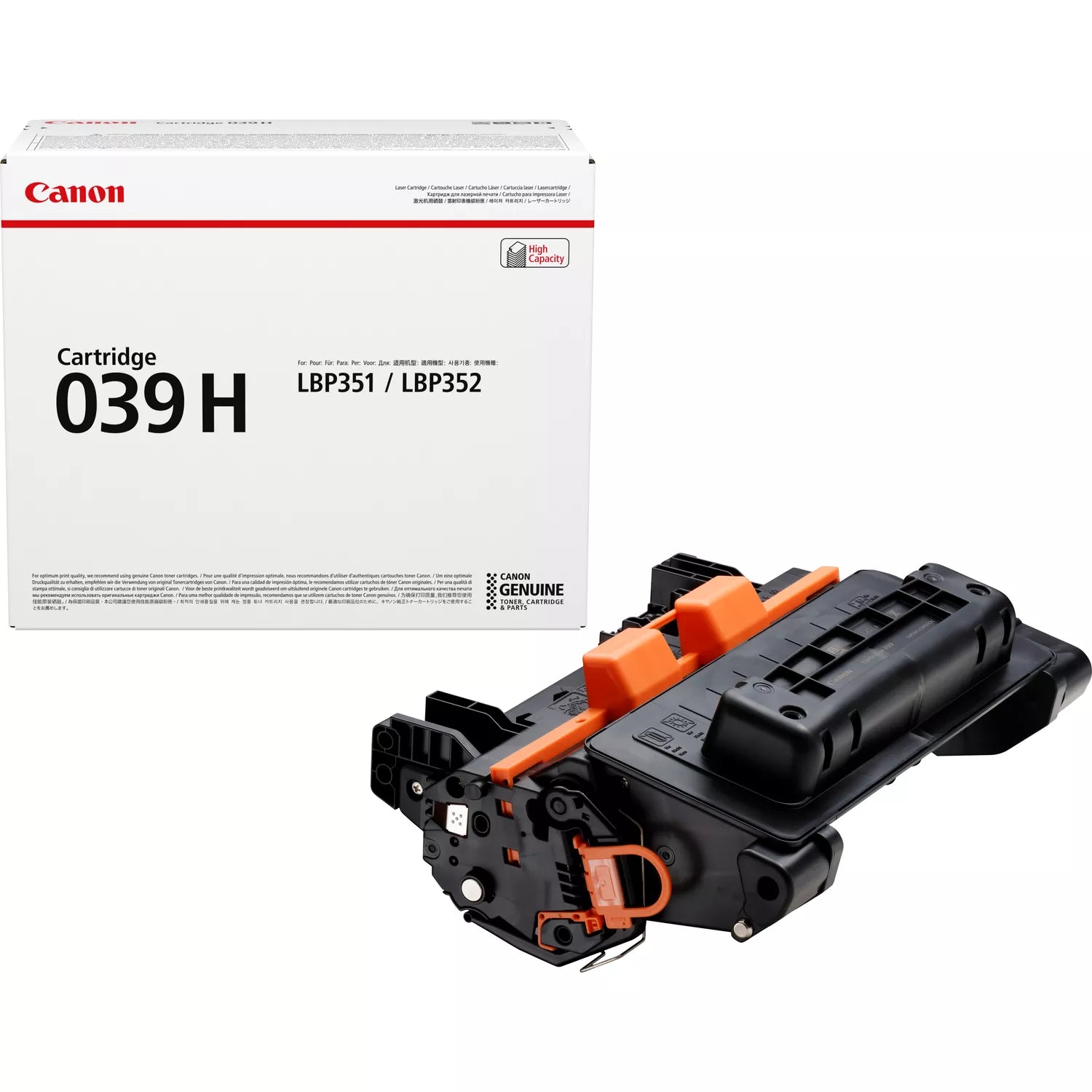 Canon 039H Noir (0288C001) - Toner d'encre original