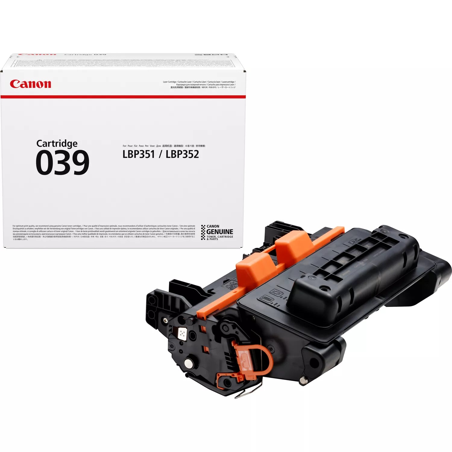 Canon 039 Noir (0287C001) - Toner d'encre original