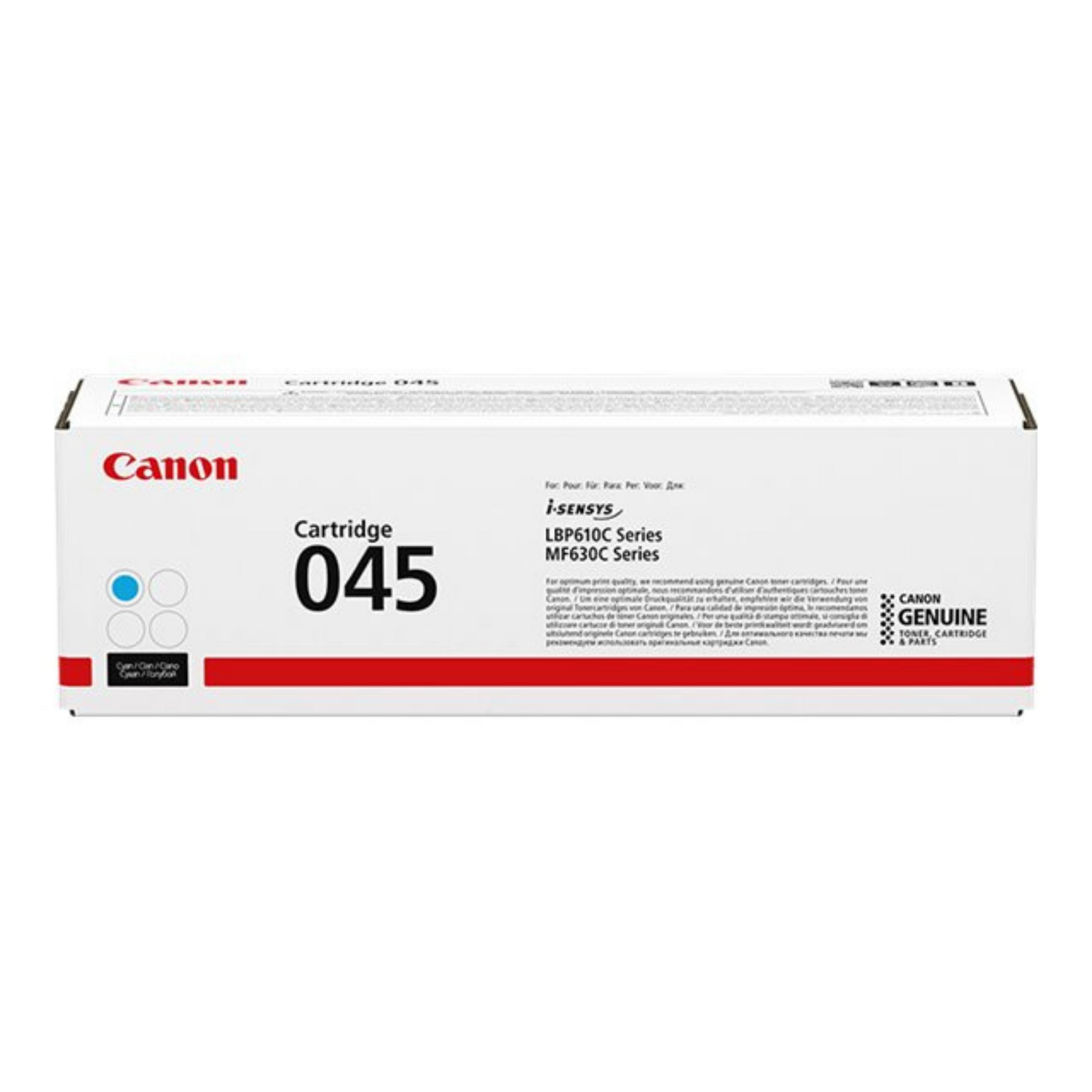 Canon 045 Cyan (1241C002) - Toner d'encre original