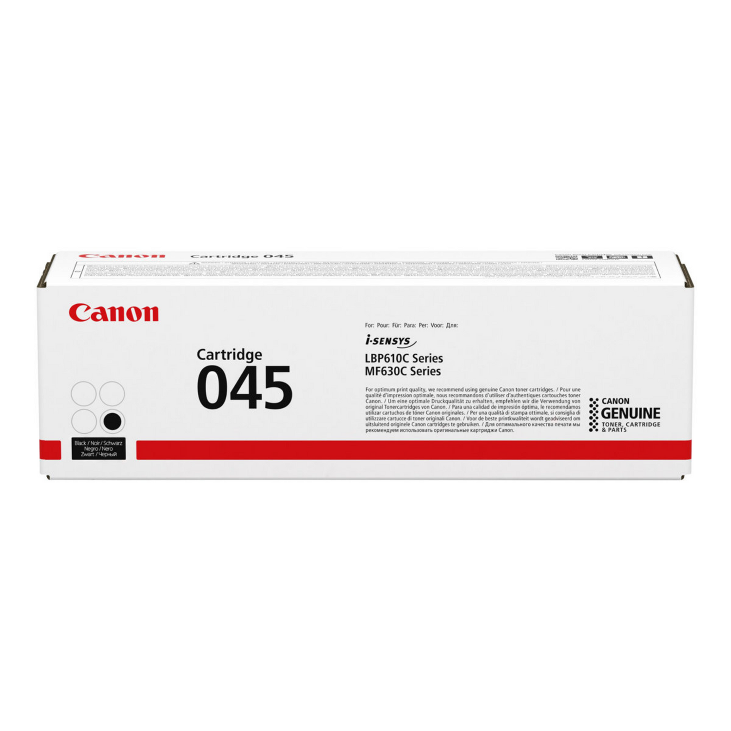 Canon 045 Noir (1242C002) - Toner d'encre original