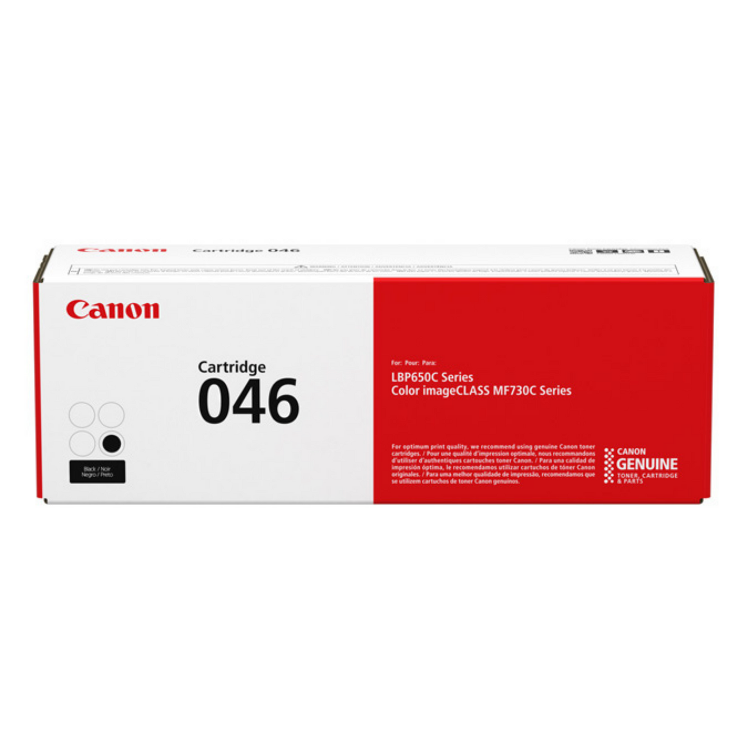 Canon 046 Noir (1250C002) - Toner d'encre original