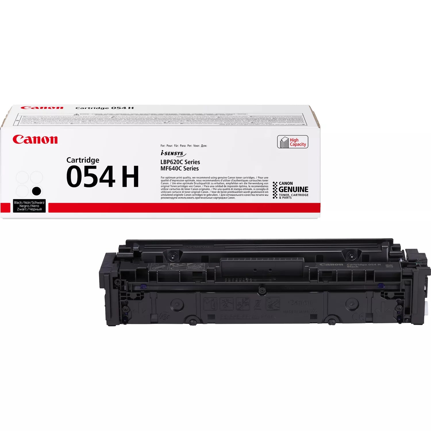 Canon 054H Noir (3028C002) - Toner d'encre original