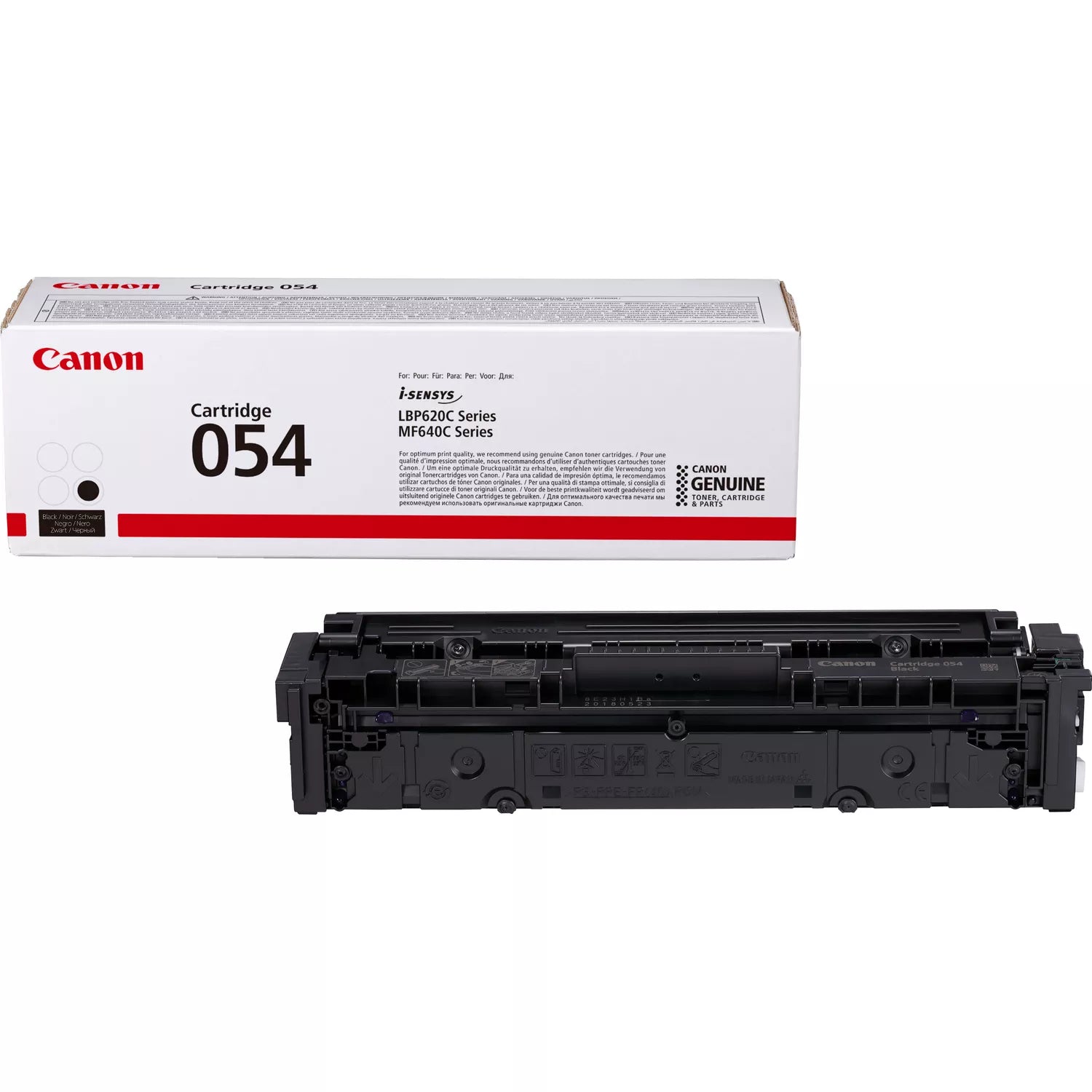 Canon 054 Noir (3024C002) - Toner d'encre original