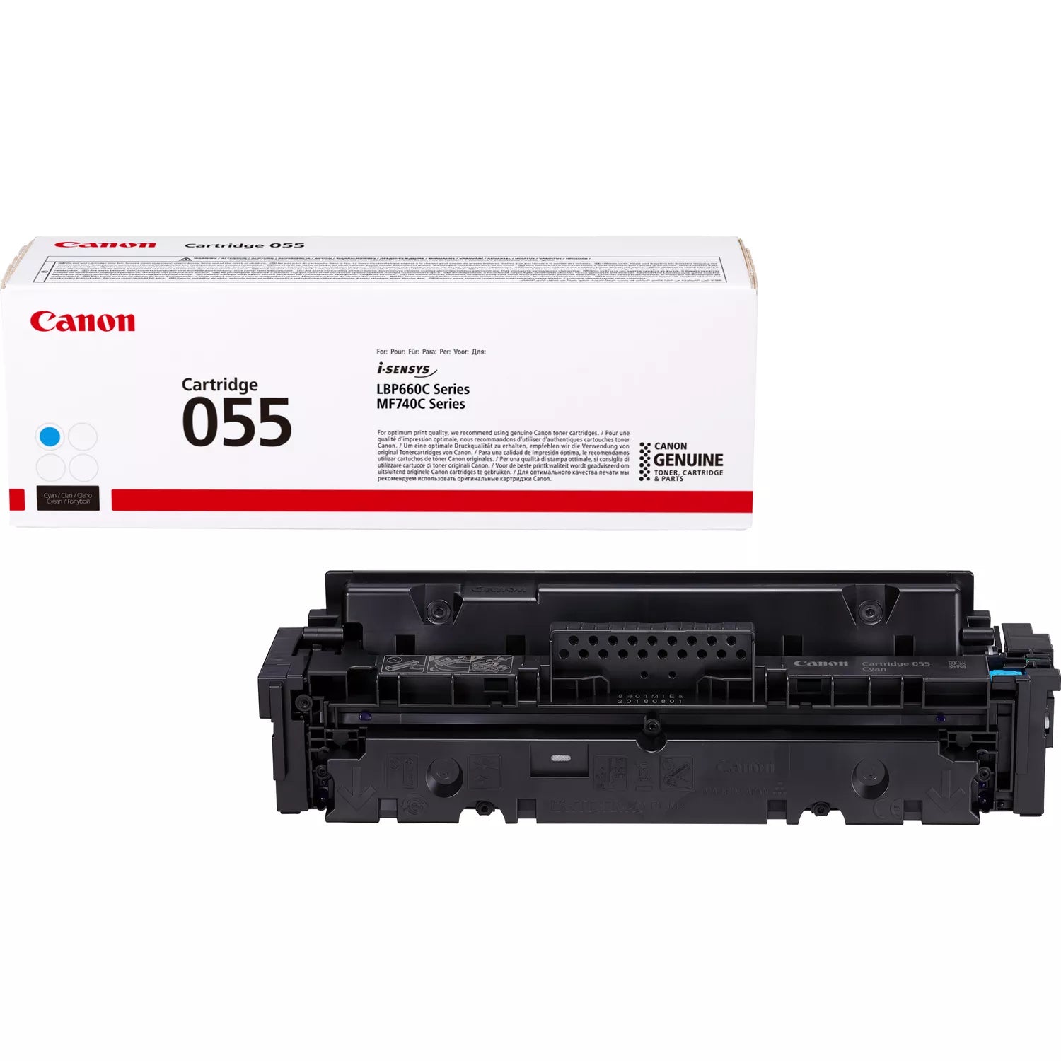 Canon 055 Cyan (3015C002) - Toner d'encre original