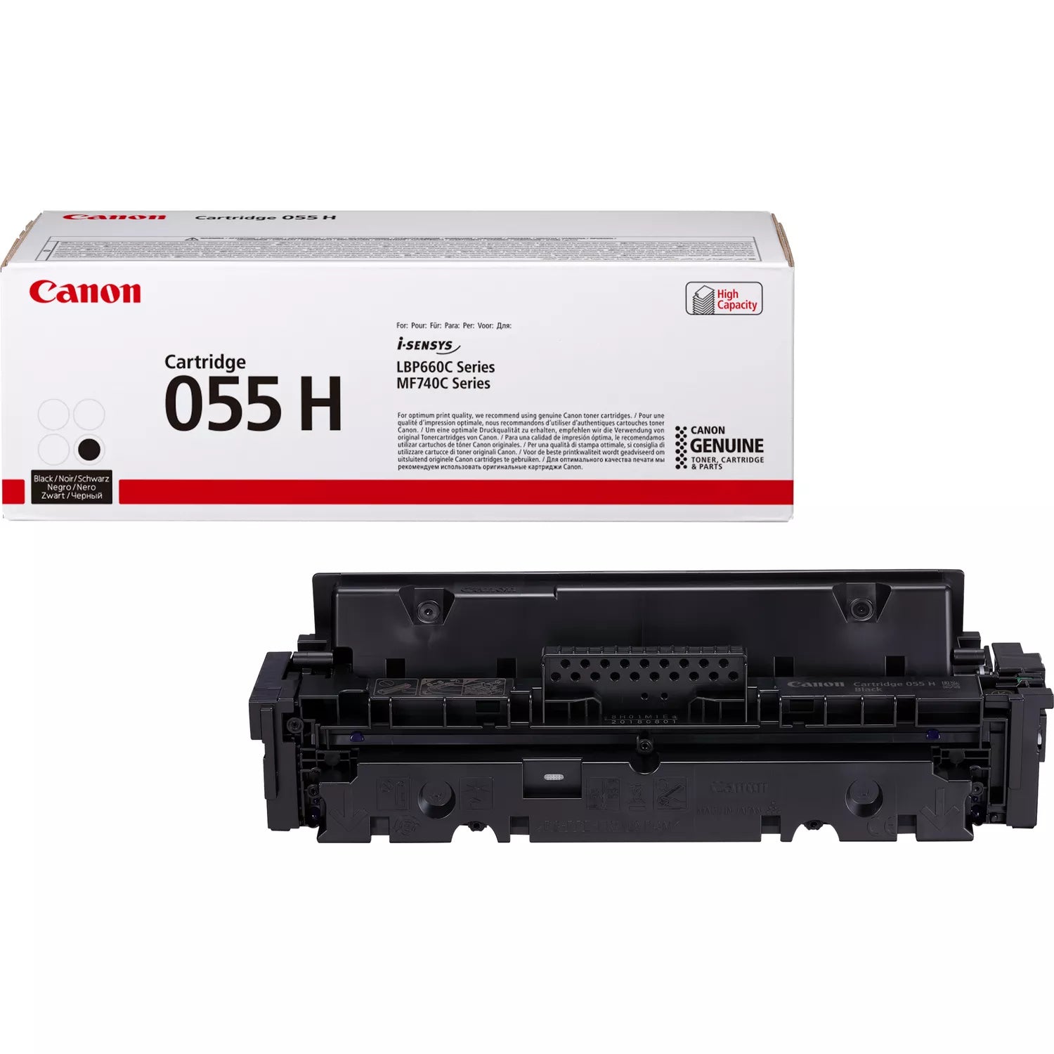 Canon 055H Noir (3020C002) - Toner d'encre original