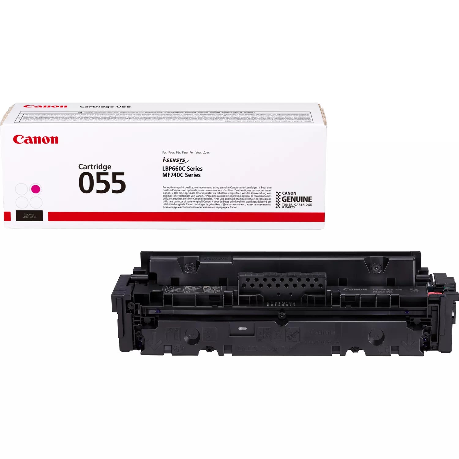 Canon 055 Magenta (3014C002) - Toner d'encre original