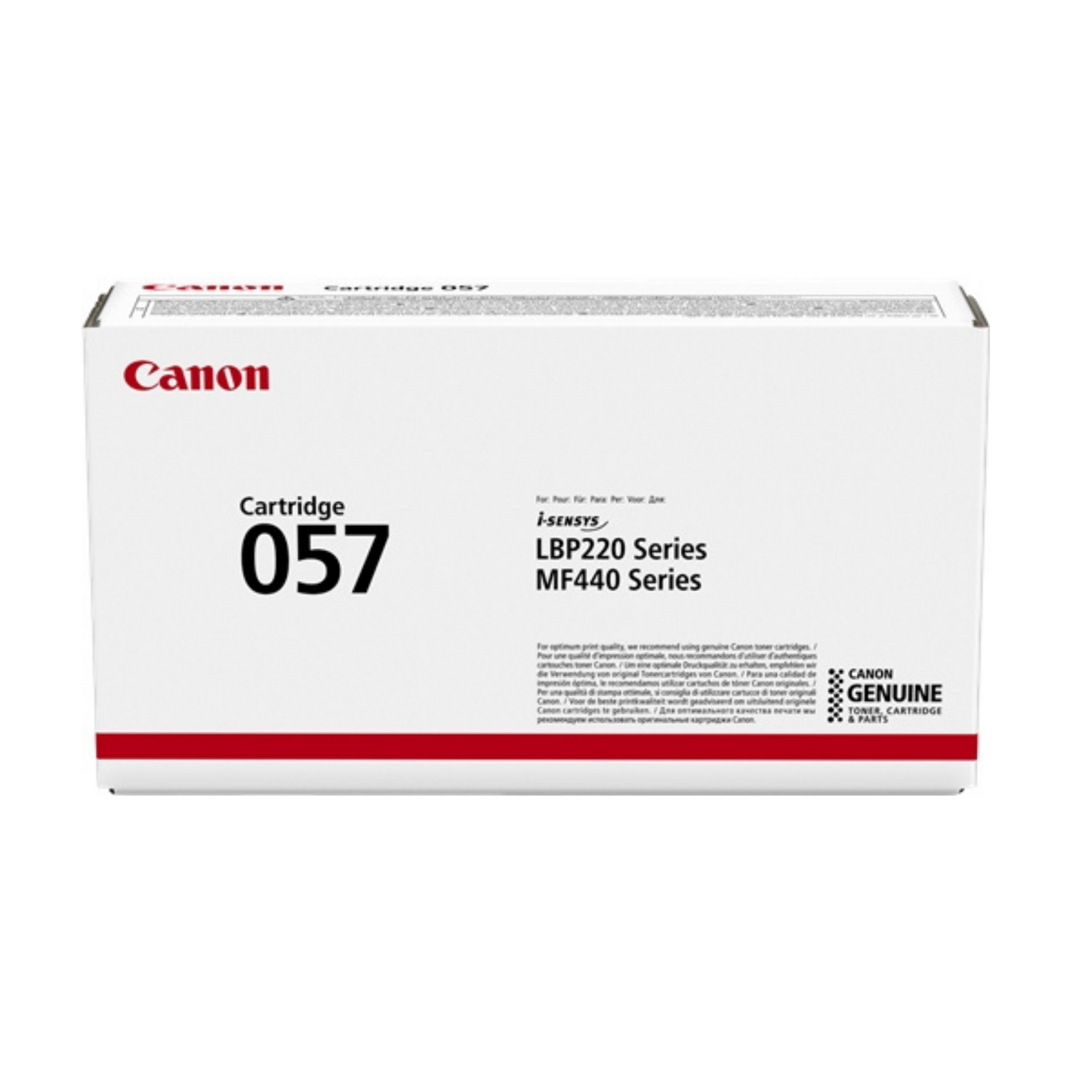 Canon 057 Noir (3009C002) - Toner d'encre original