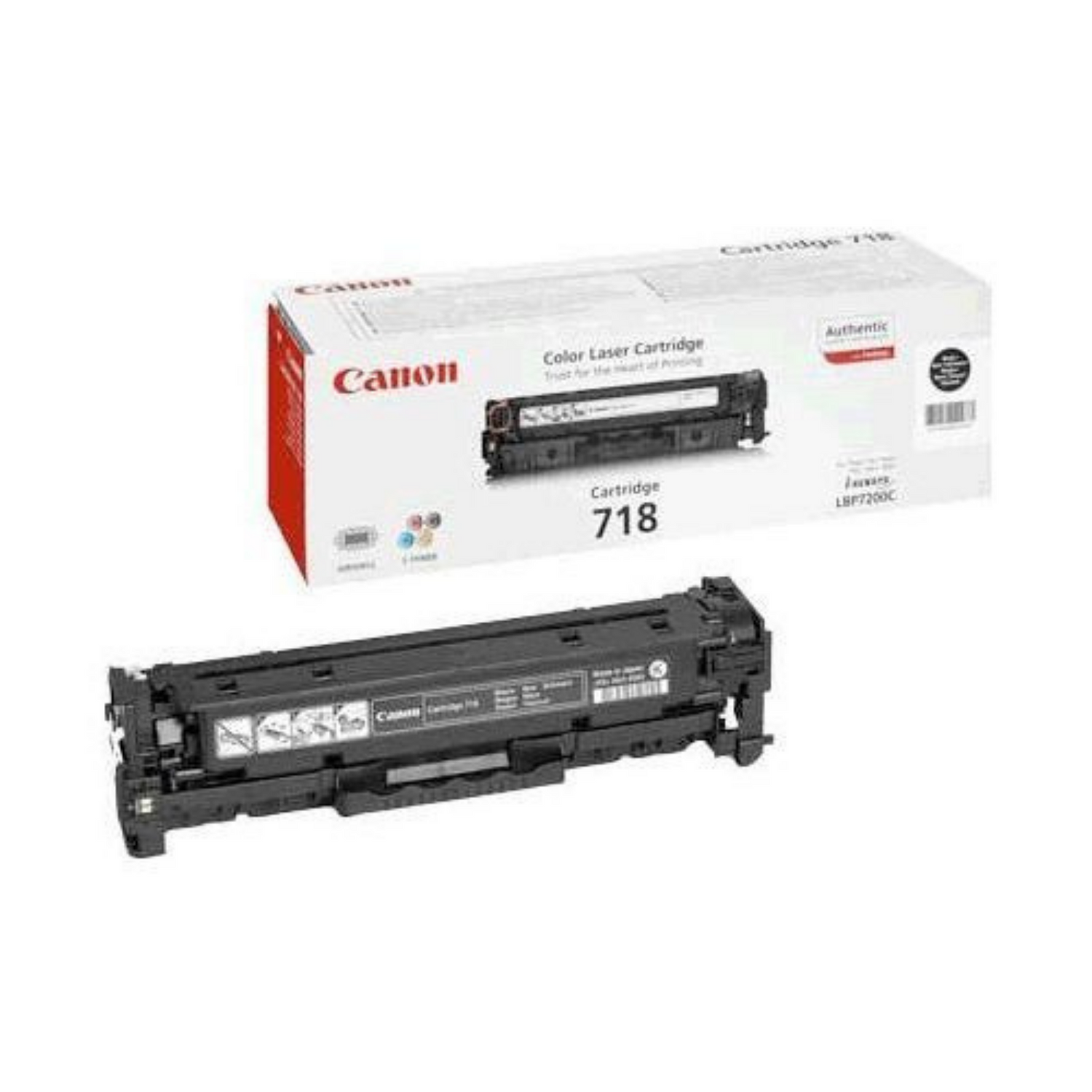 Canon 718 Noir (2662B002) - Toner d'encre original