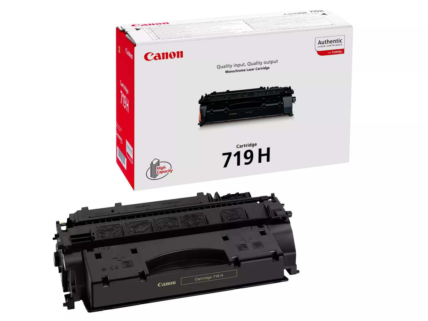 Canon 719H Noir (3480B012) - Toner d'encre original