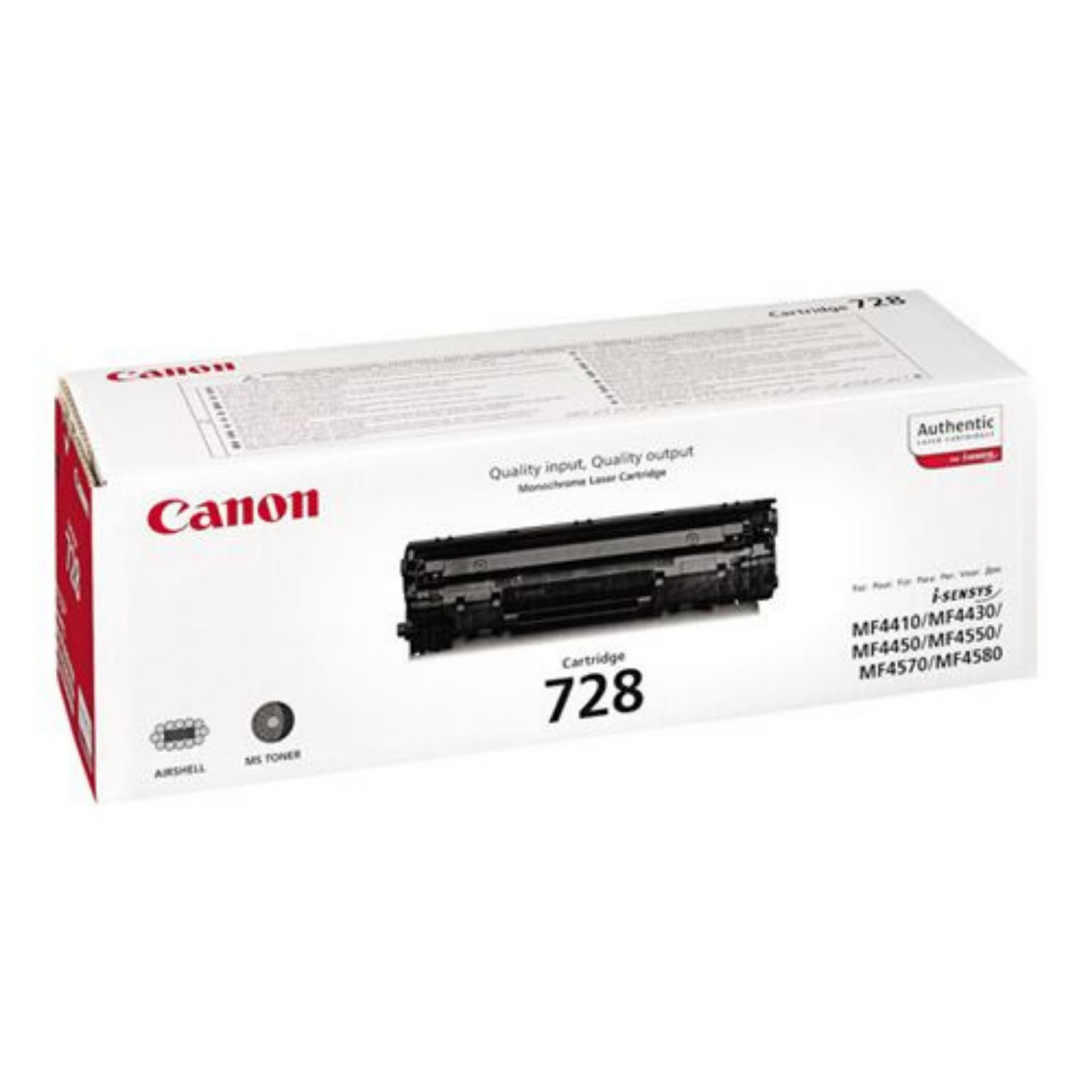 Canon 728 Noir (3500B002) - Toner d'encre original