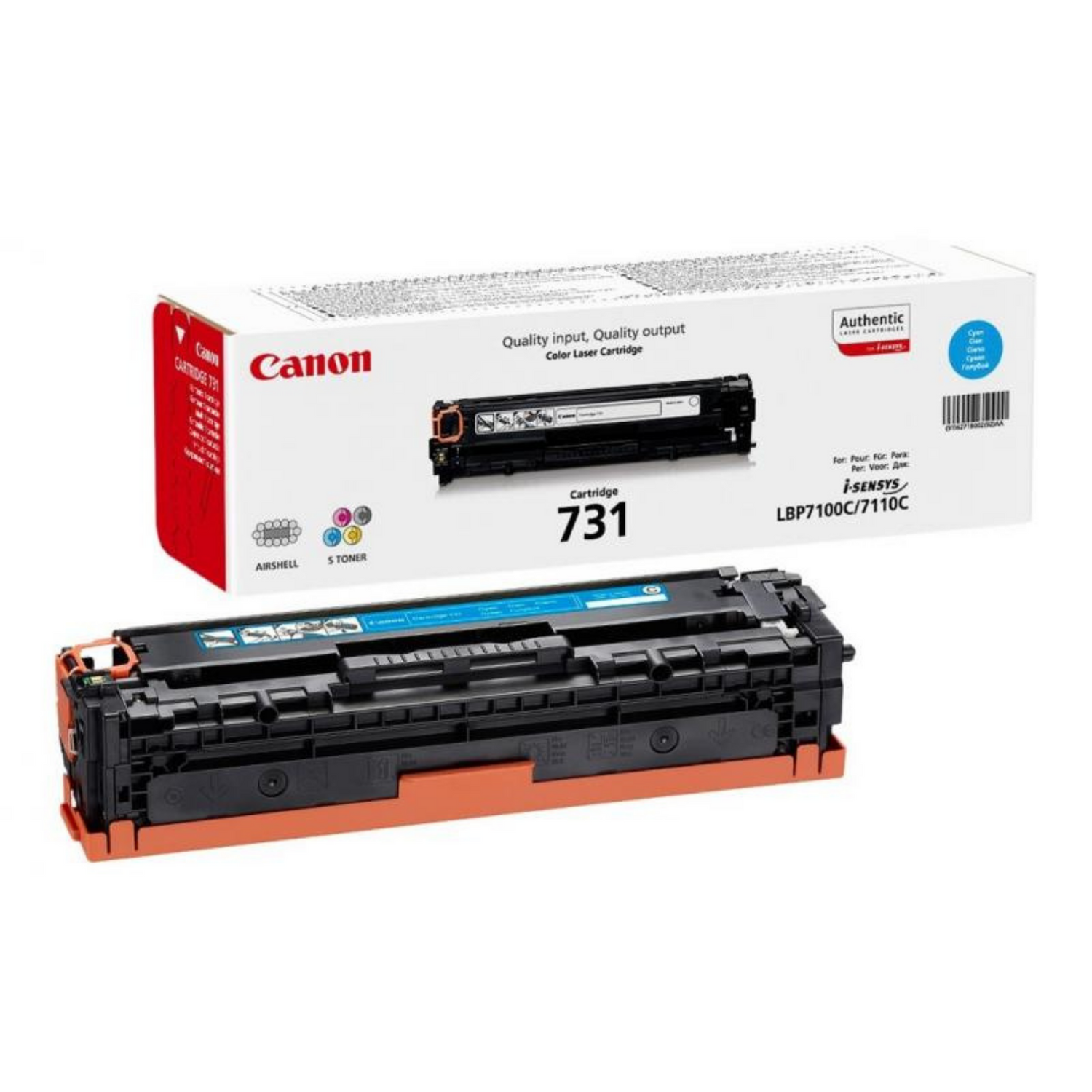 Canon 731 Cyan (6271B002) - Toner d'encre original