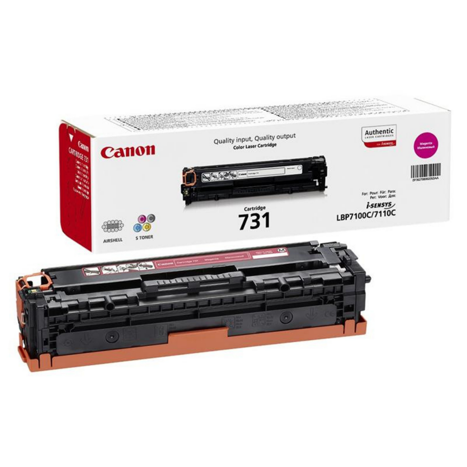 Canon 731 Magenta (6270B002) - Toner d'encre original