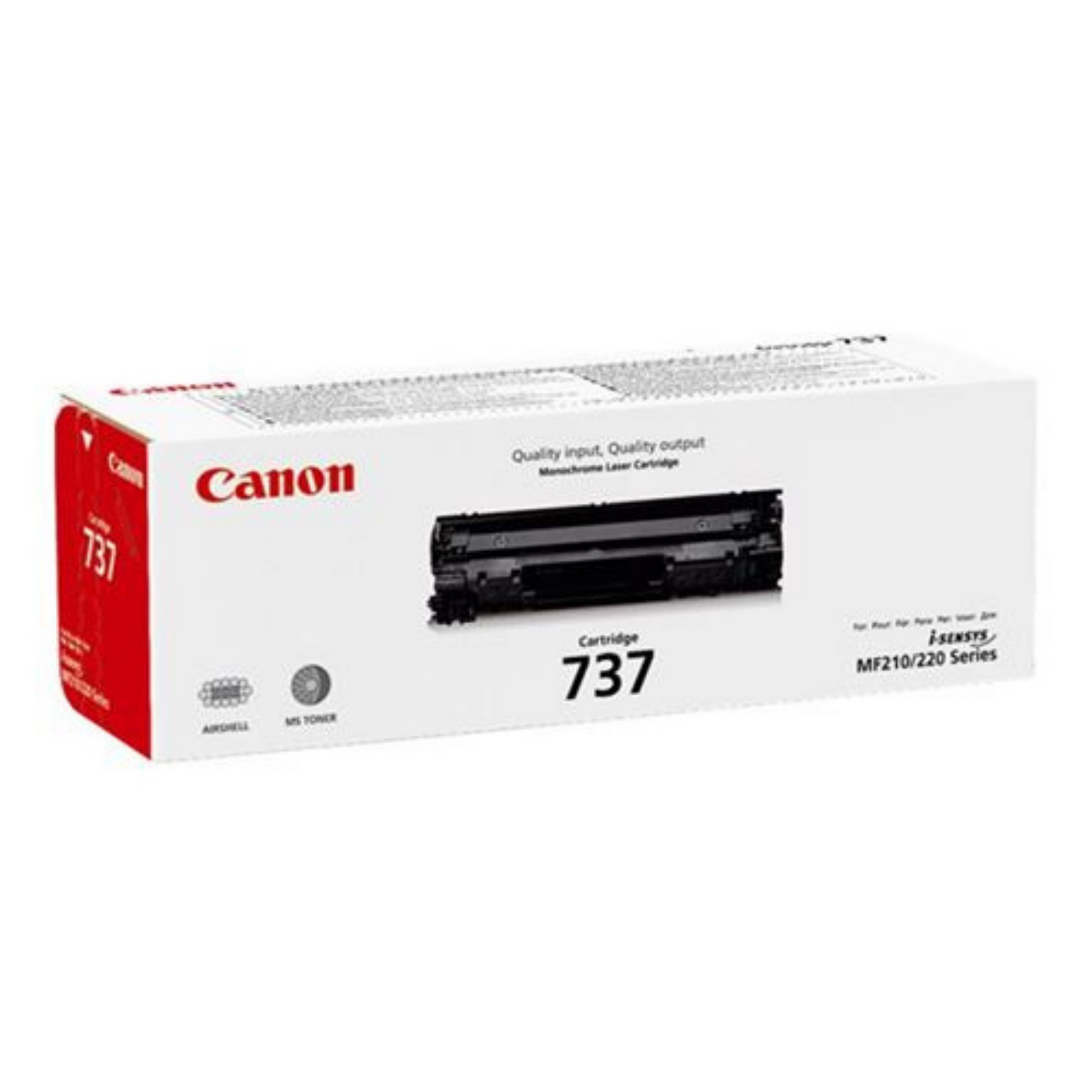 Canon 737 Noir (9435B002) - Toner d'encre original