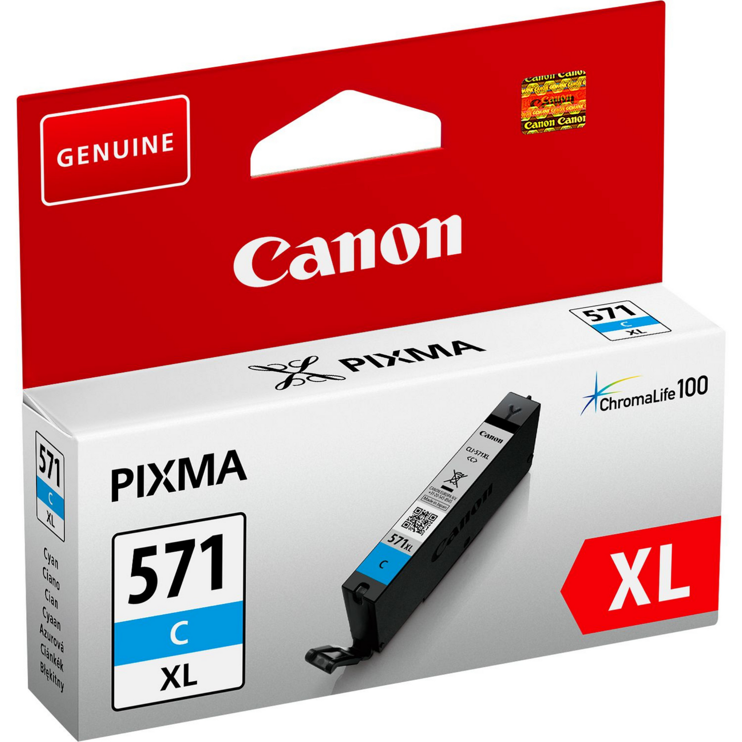 Canon CL-571 XL Cyan - Cartouche d'encre original