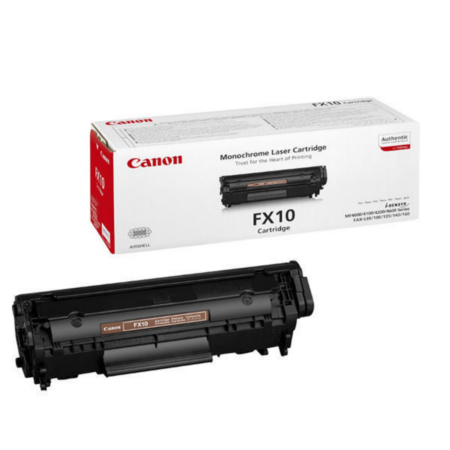 Canon FX 10 Noir (0263B002) - Toner d'encre original