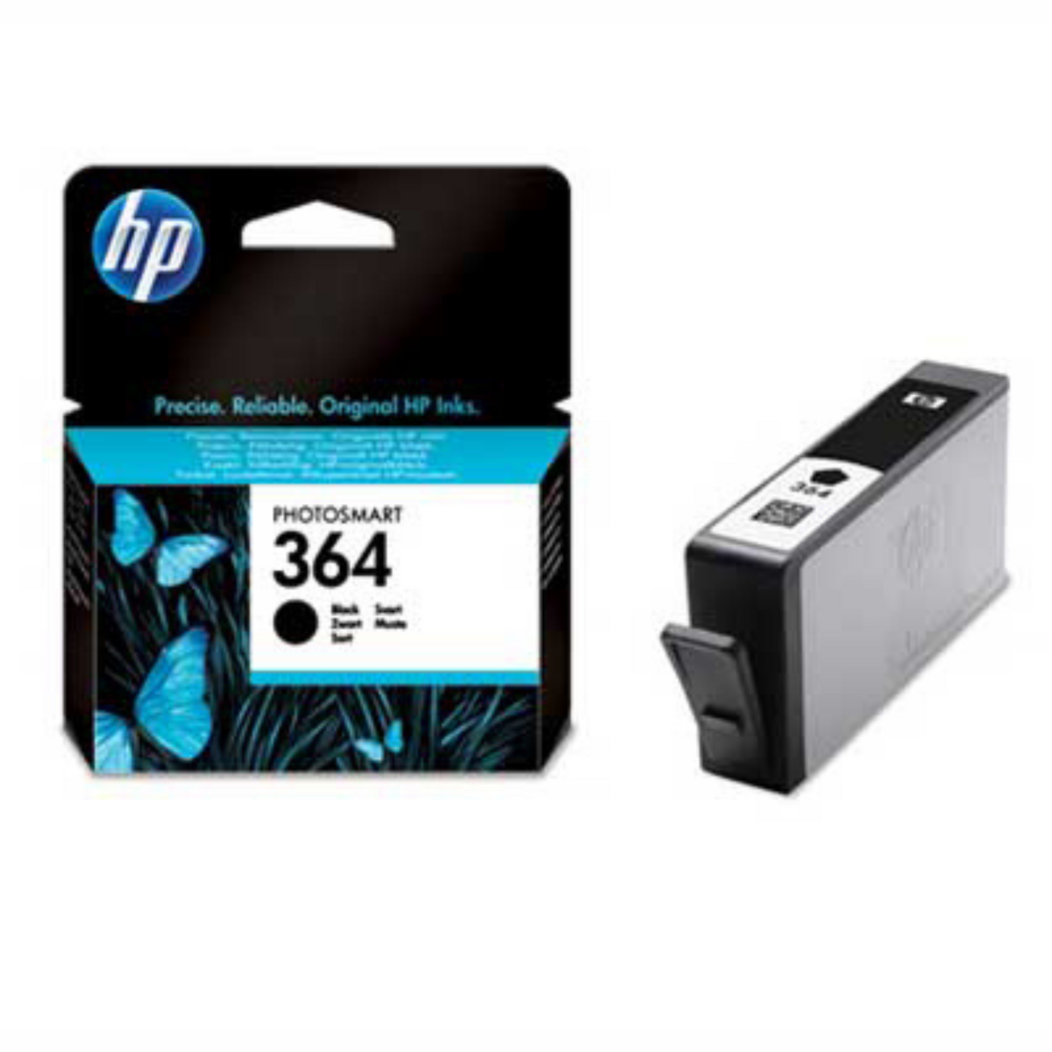 HP 364 Noir (CB316EE) - Cartouche d'encre original