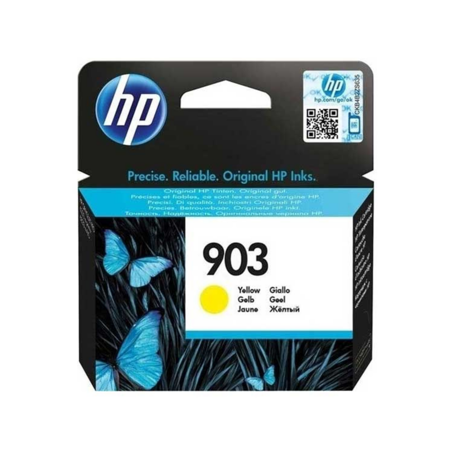 HP 903 Jaune (T6L95AE) - Cartouche d'encre original