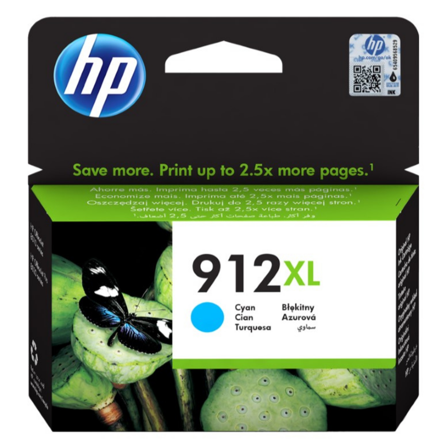 HP 912 XL Cyan (3YL81AE) - Cartouche d'encre original