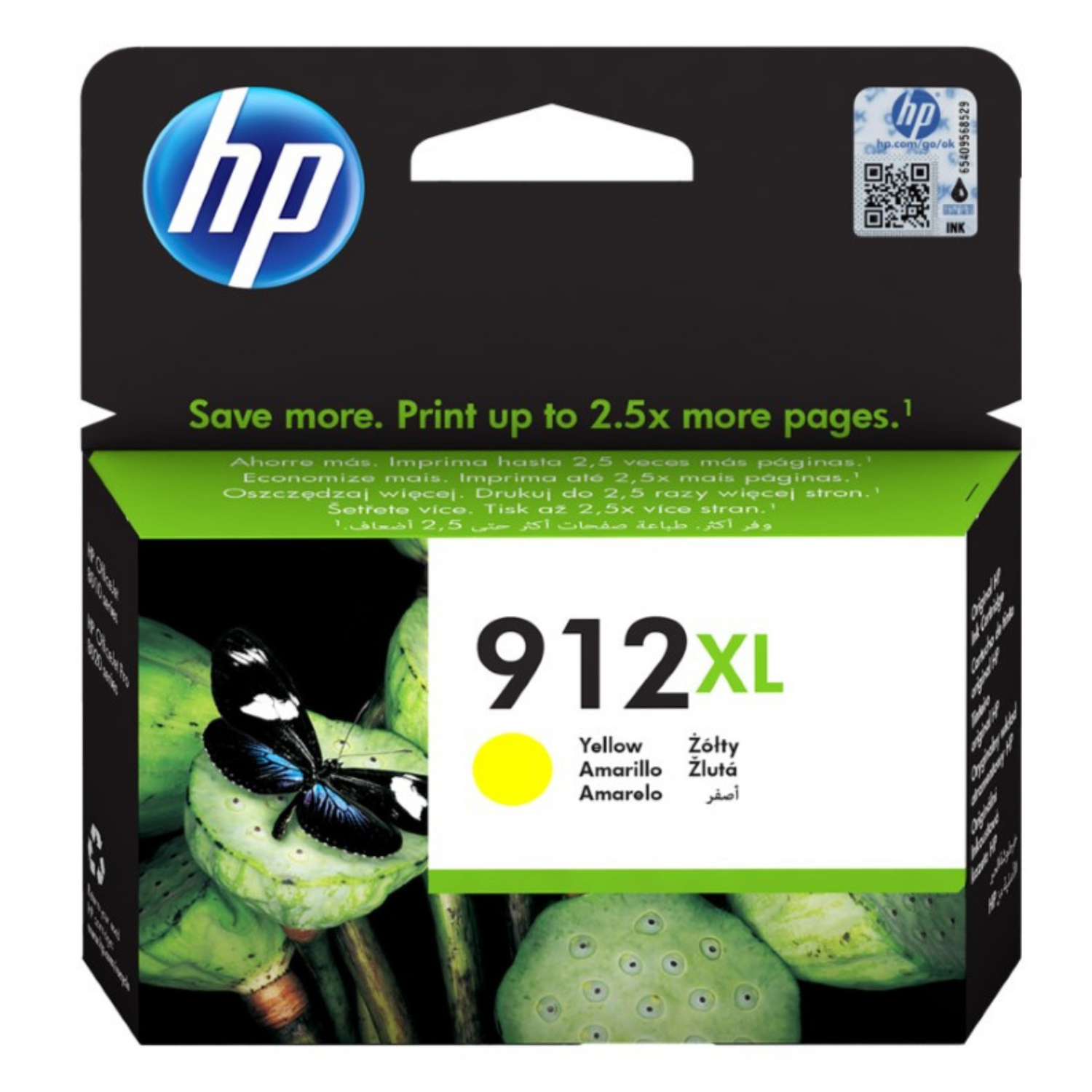 HP 912 XL Jaune (3YL83AE) - Cartouche d'encre original