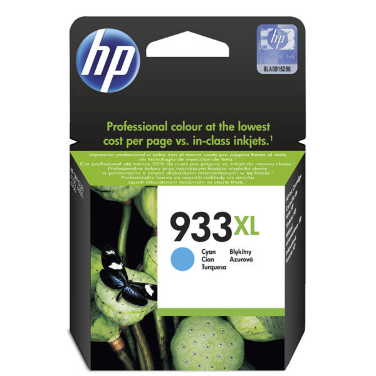 HP 933 XL Cyan (CN054AE) - Cartouche d'encre original