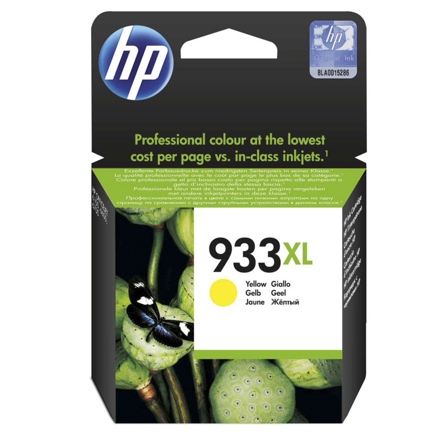 HP 933 XL Jaune (CN056AE) - Cartouche d'encre original