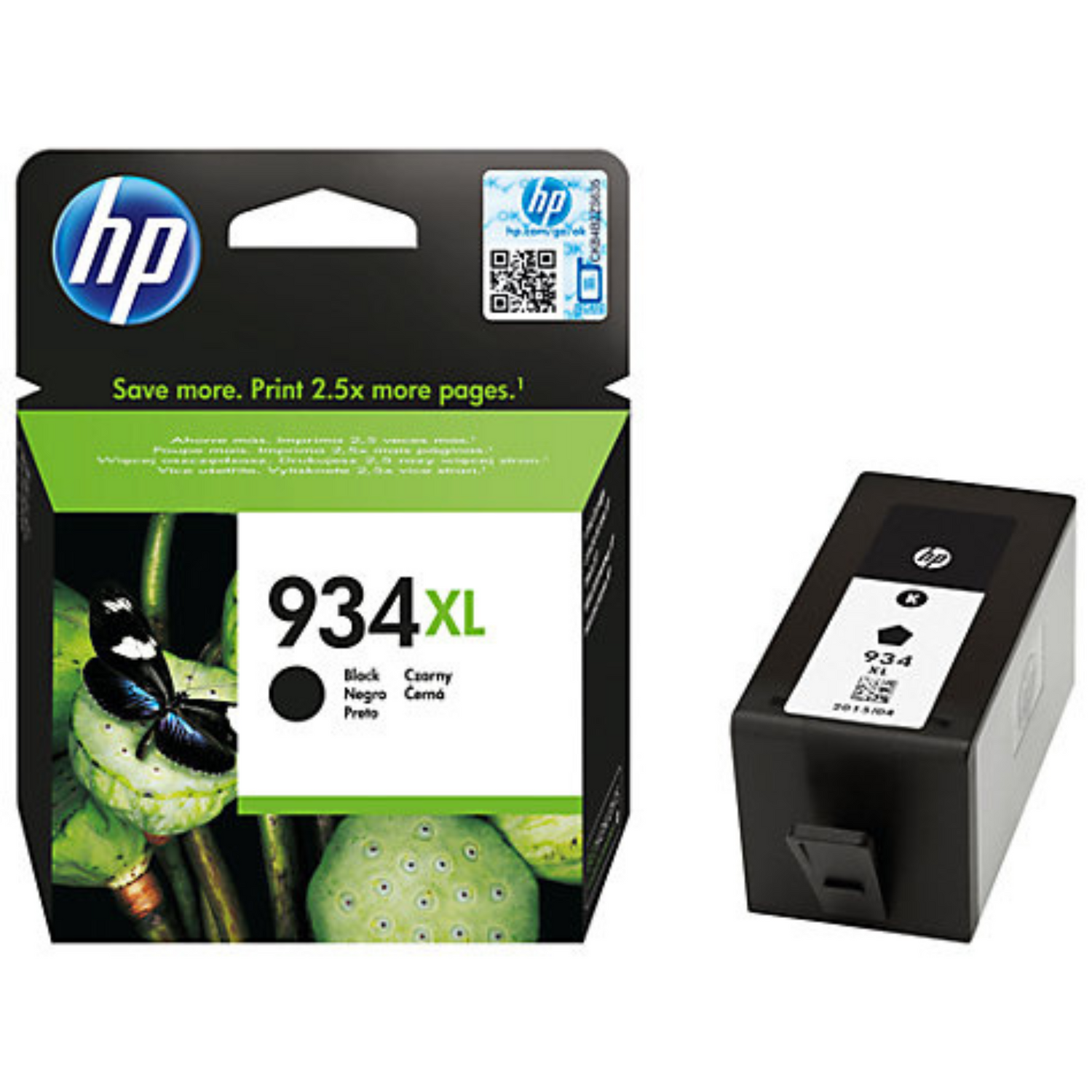 HP 934 XL Noir (C2P23AE) - Cartouche d'encre original