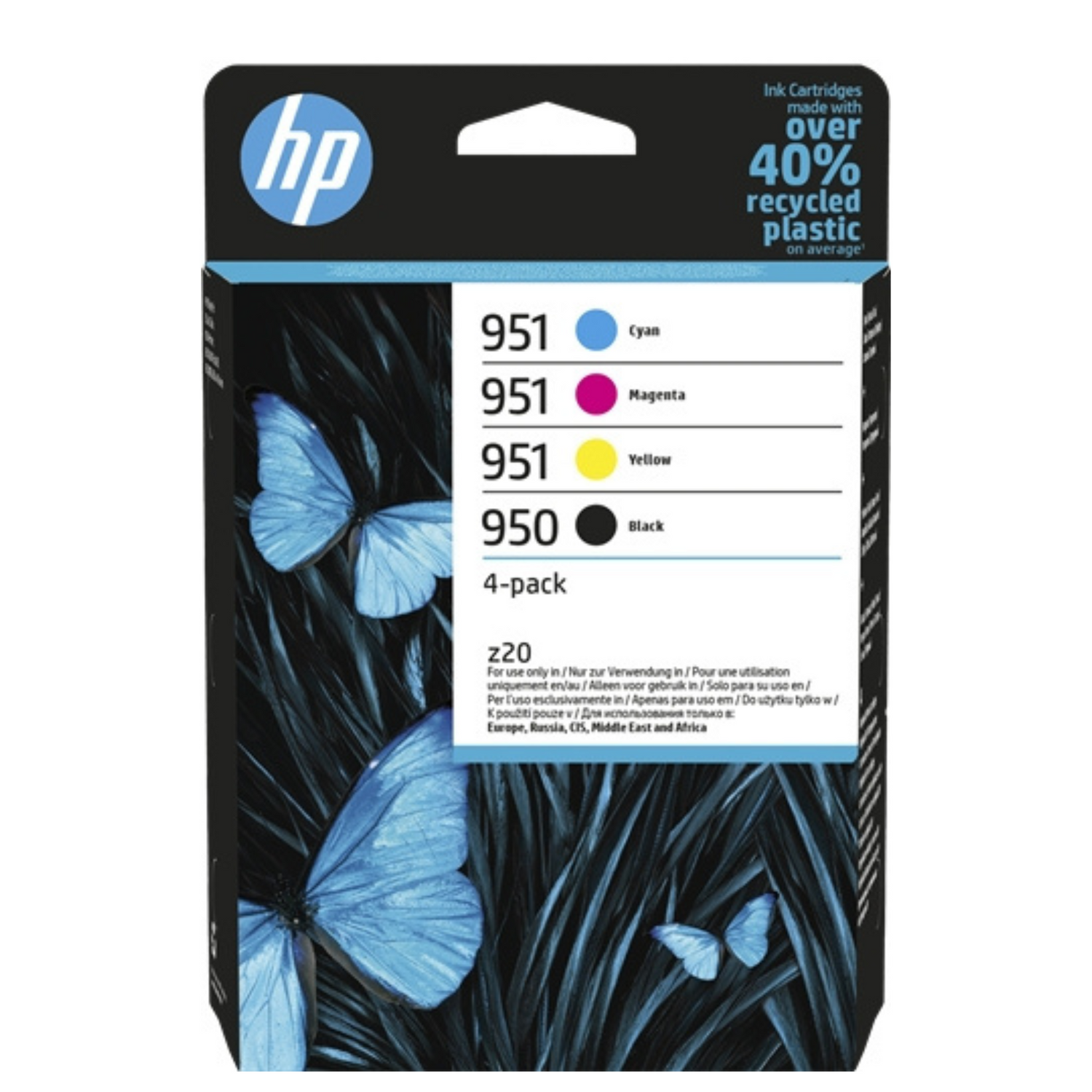 HP 950 + 951 Pack Noir + Couleur (6ZC65AE) - Cartouche d'encre original