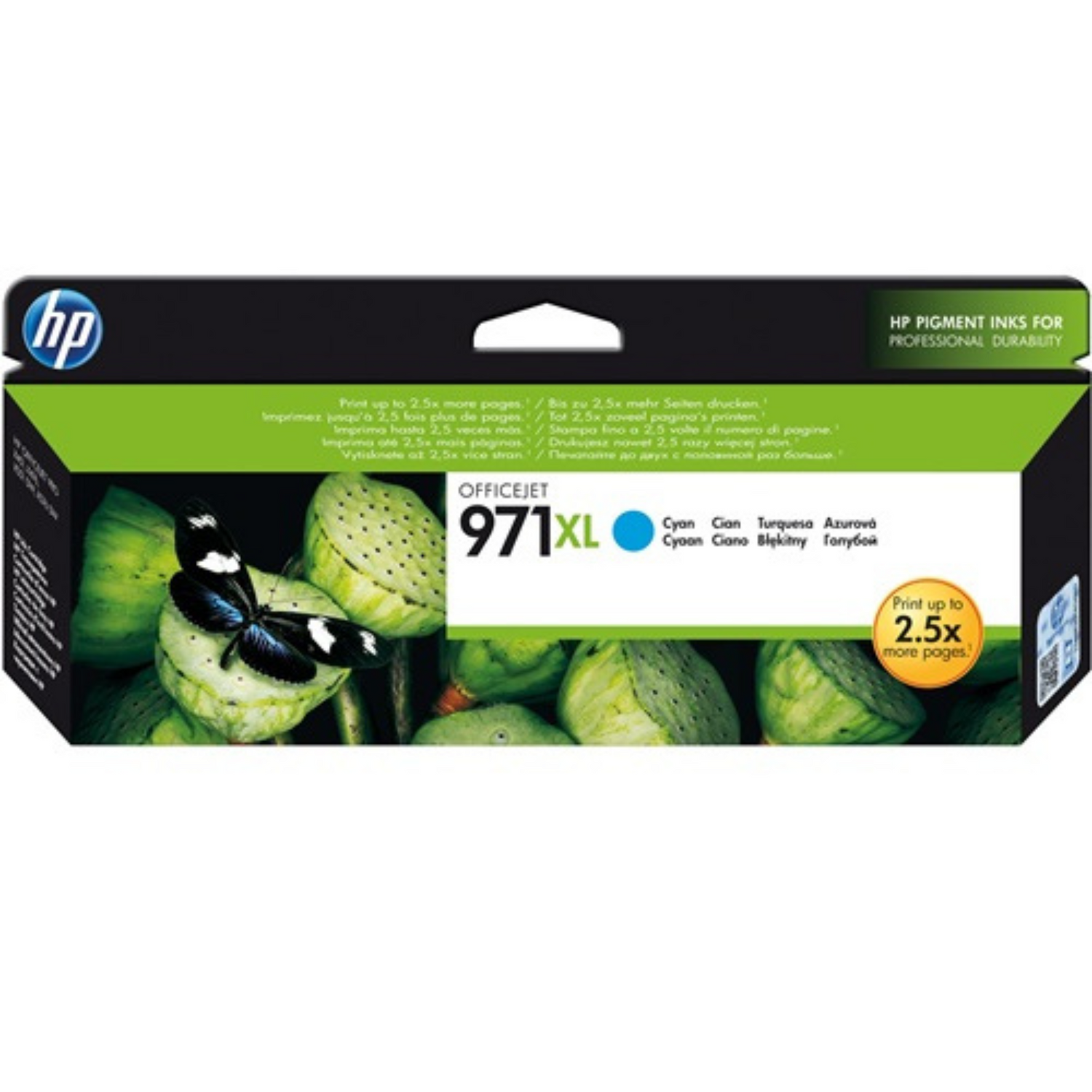 HP 971 XL Cyan (CN626AE) - Cartouche d'encre original