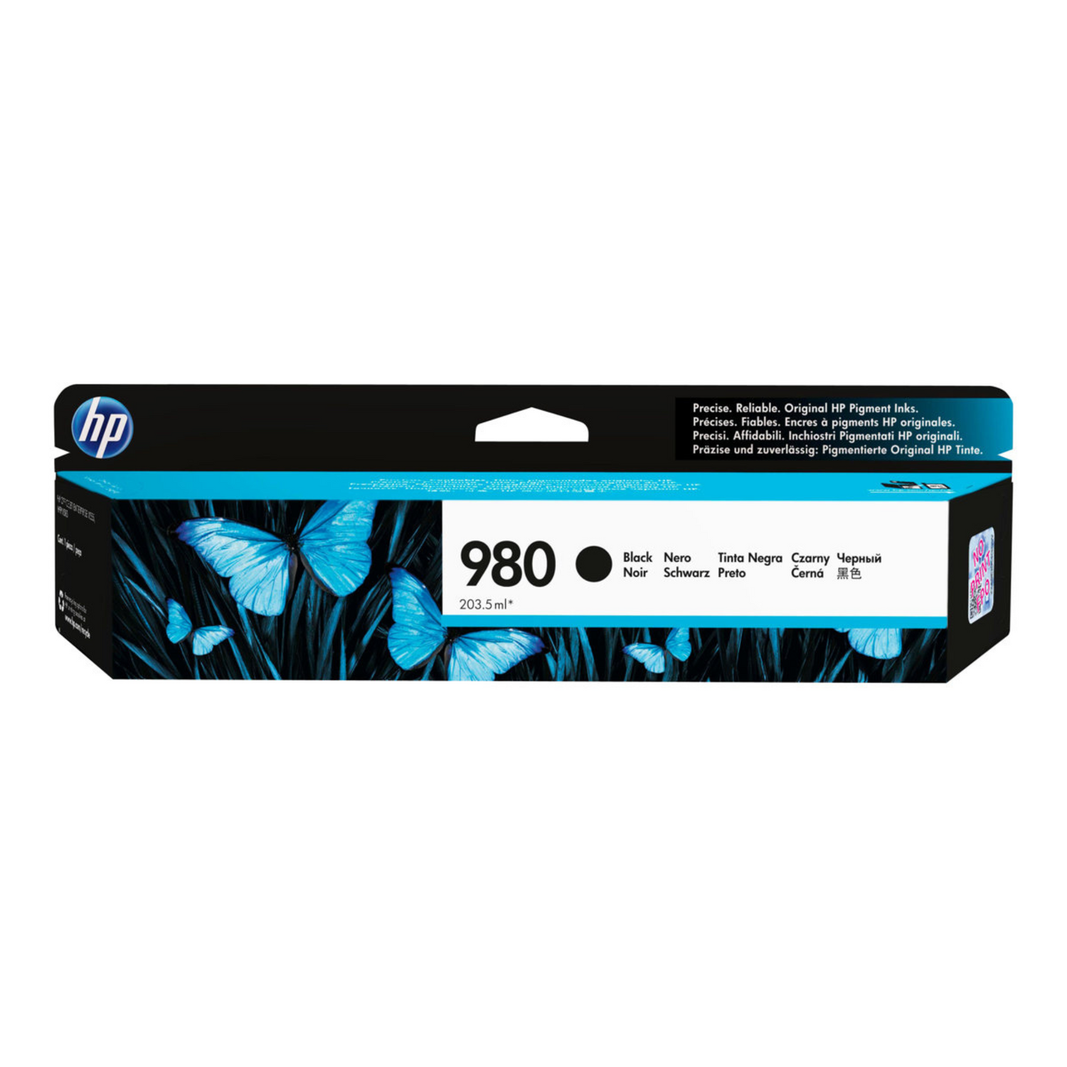 HP 980 Noir (D8J10A) - Cartouche d'encre original