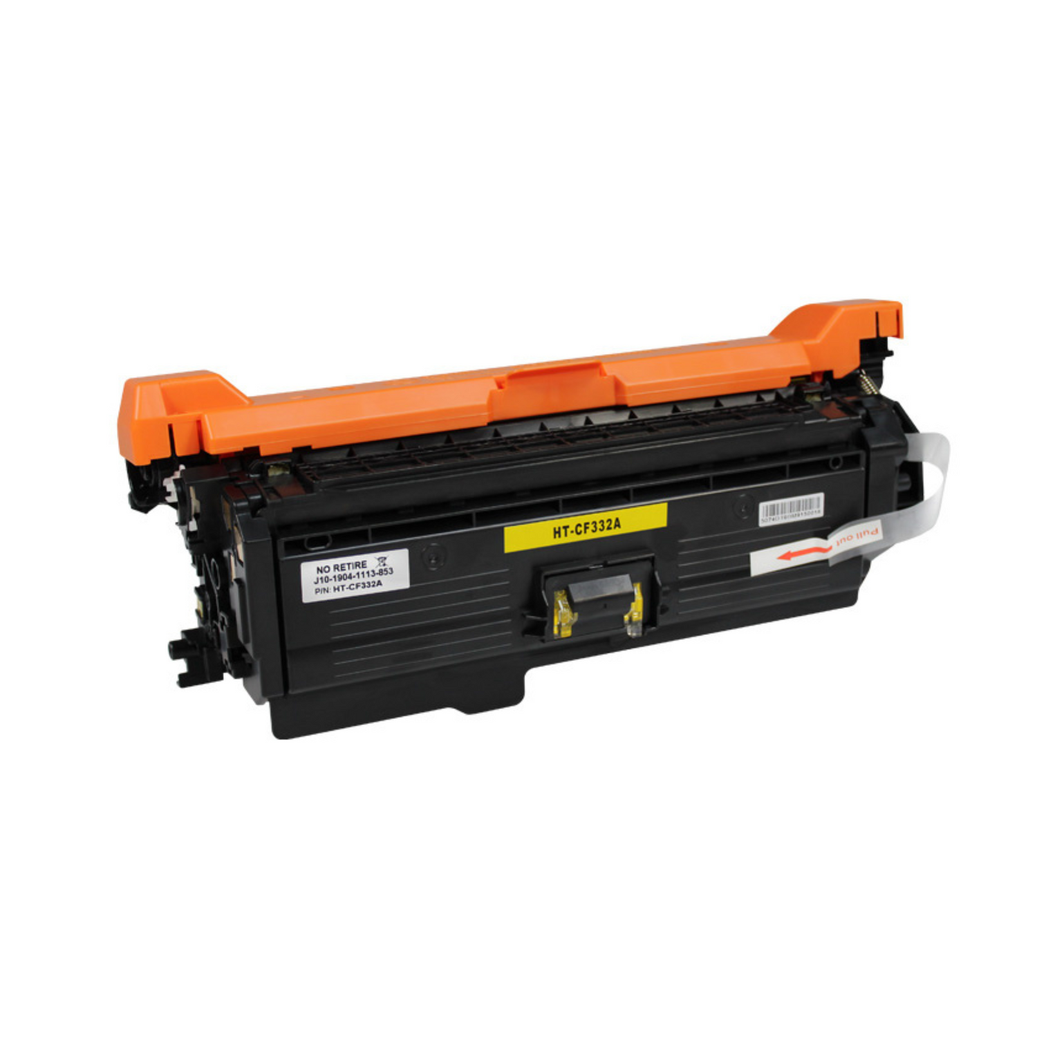 HP 654A Jaune (CF332A) - Toner d'encre compatible