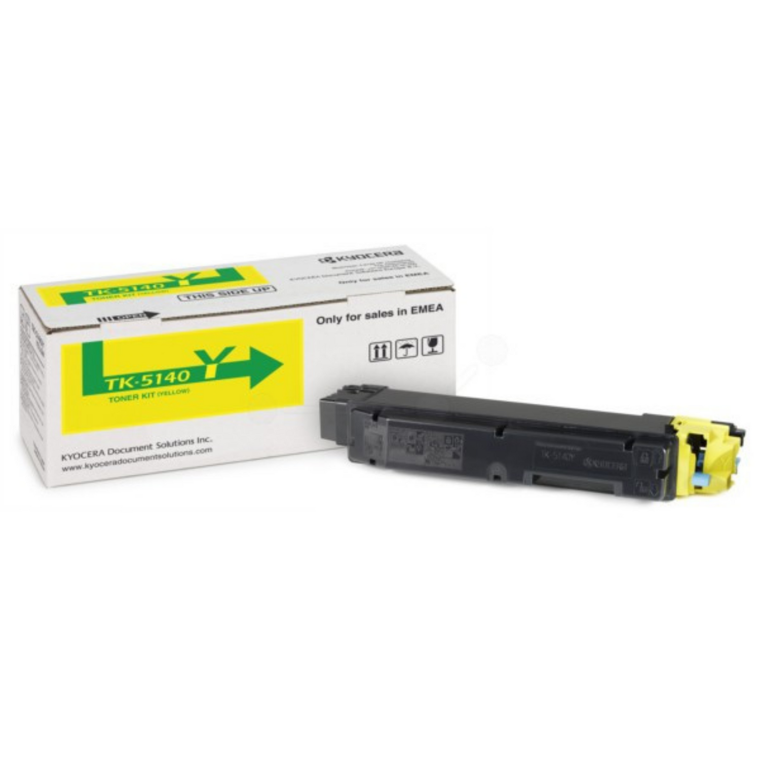 Kyocera TK5140 Jaune - Toner d'encre d'origine