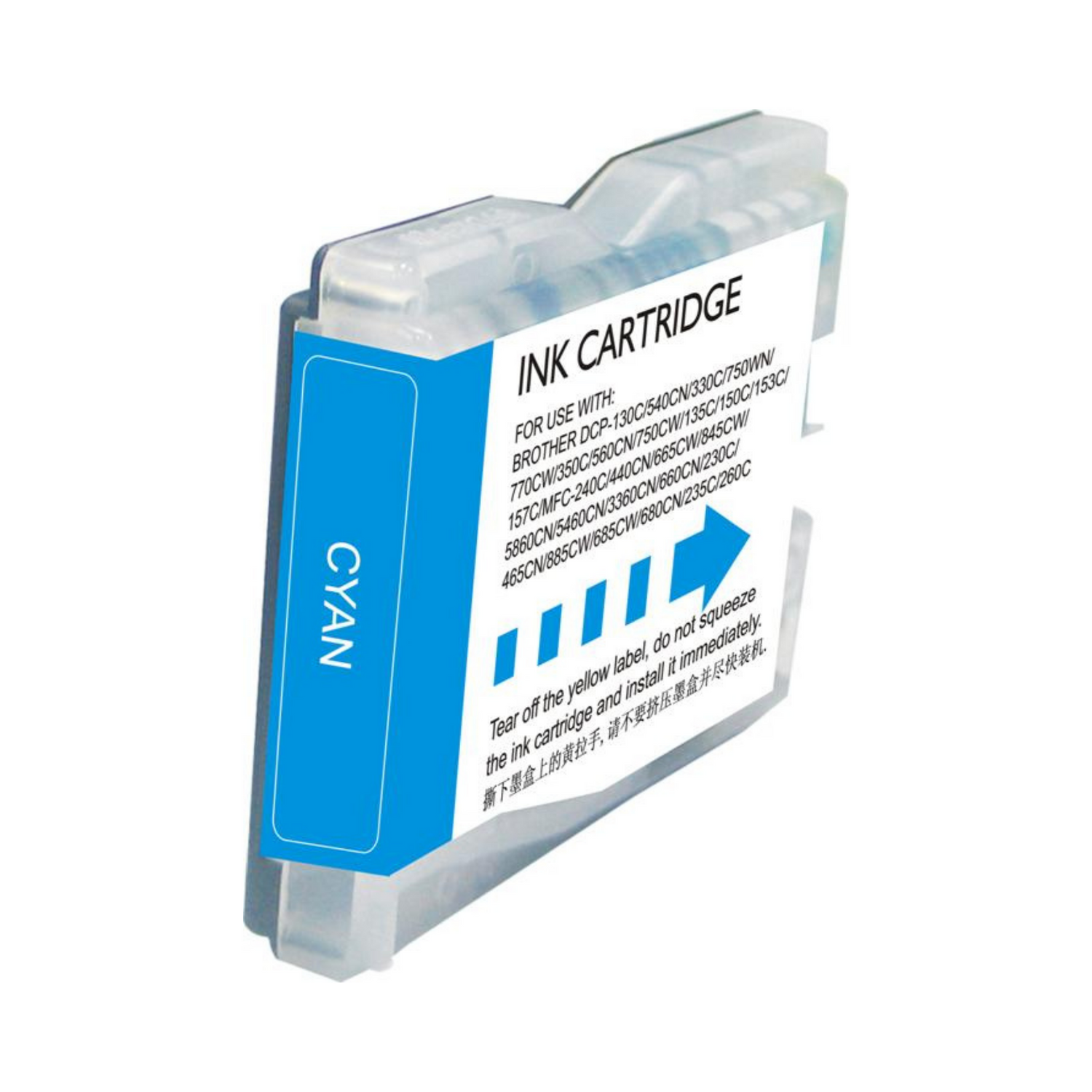 LC 1000 XL Cyan - Cartouche d'encre compatible