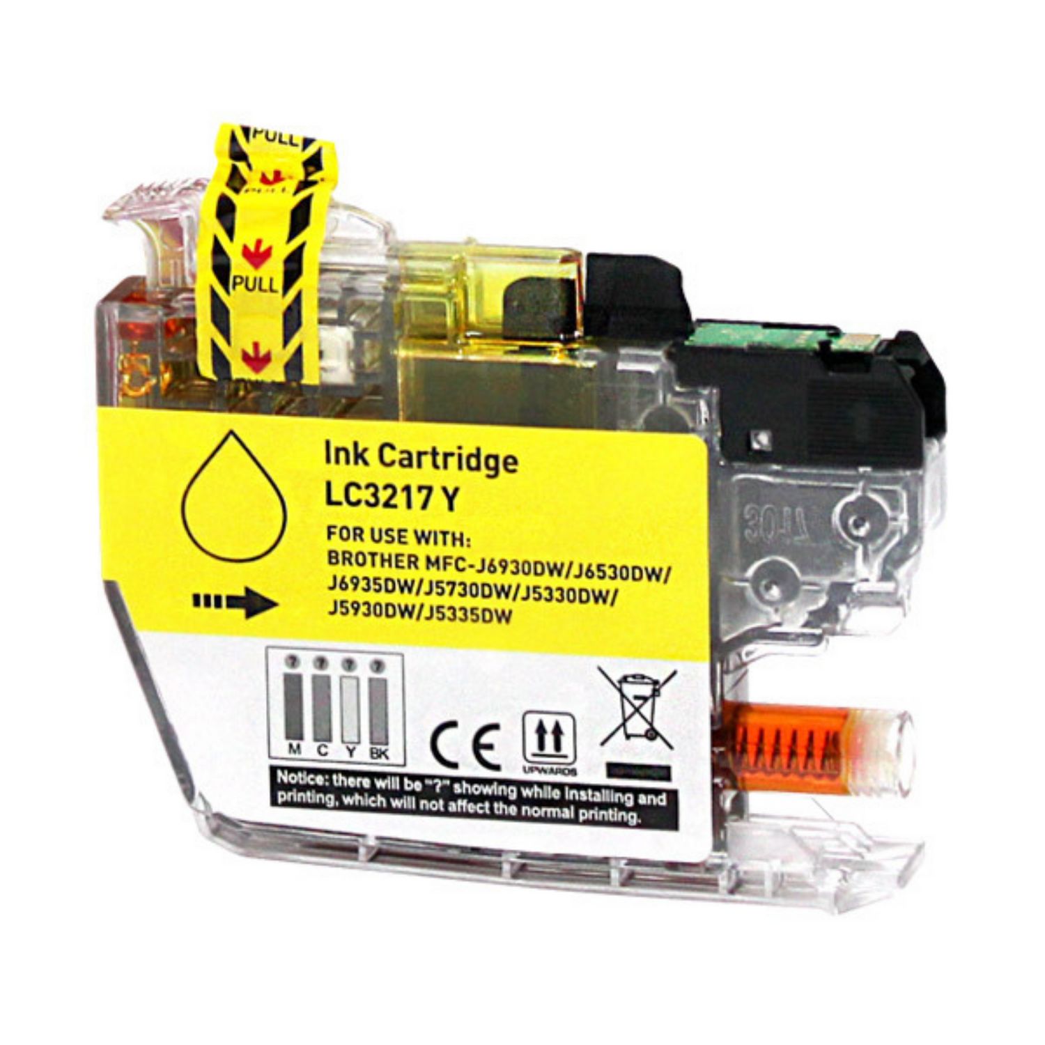 LC 3217 Jaune - Cartouche d'encre compatible