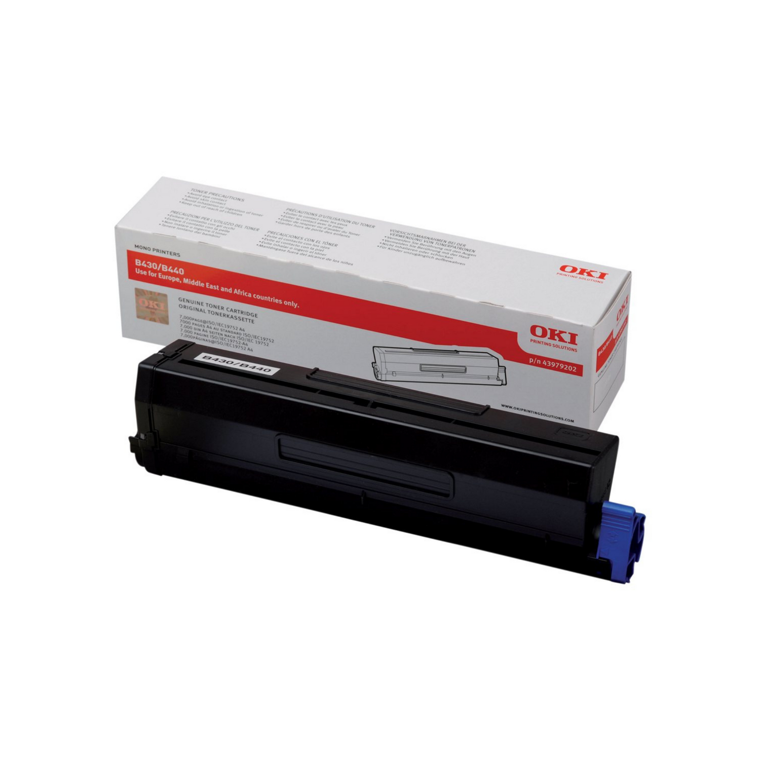 Oki B430/B440/MB460/MB470/MB480 (43979202) - Toner d'encre d'origine