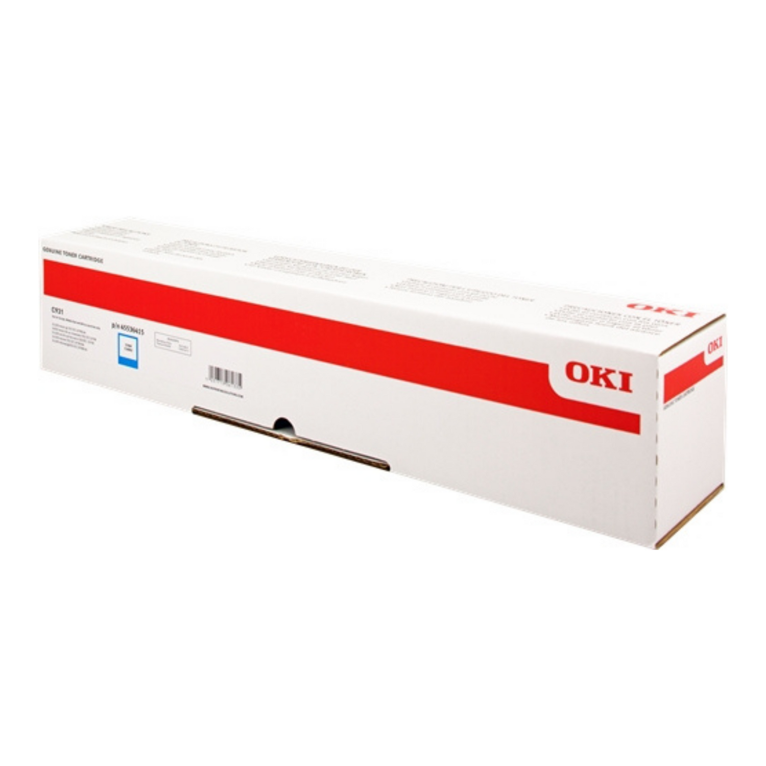 Oki C911/C931 Cyan (45536415) - Toner d'encre d'origine