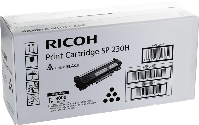 Ricoh SP230 Noir (408294/SP 230H) - Toner d'encre d'origine